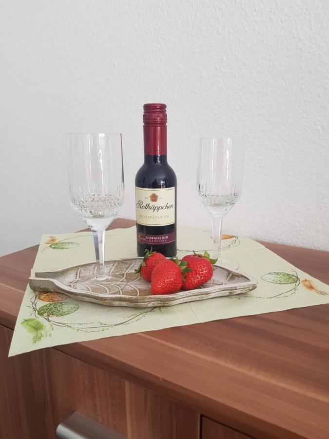 Ferienwohnung Burgenblick Thale Buitenkant foto