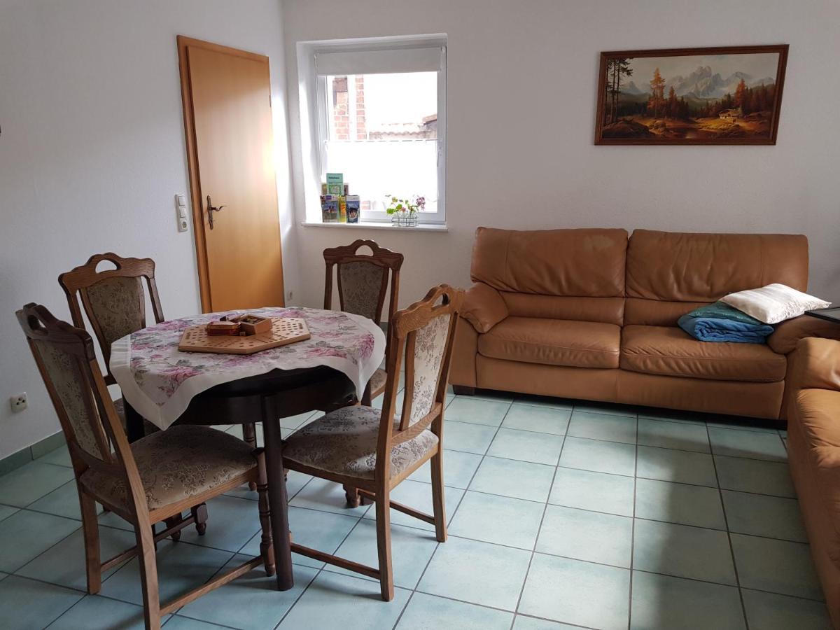 Ferienwohnung Burgenblick Thale Buitenkant foto