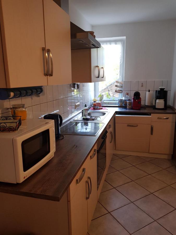 Ferienwohnung Burgenblick Thale Buitenkant foto